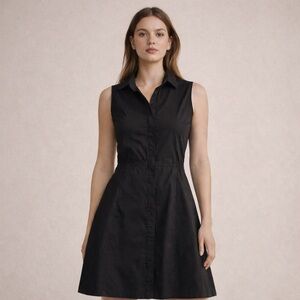 Zara Black Sleeveless Dress